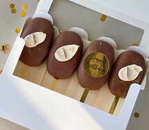 Пирожное эскимо в шоколаде Happy Birthday