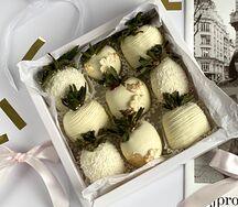 Клубника в белом шоколаде