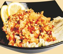 Рис с морепродуктами