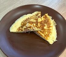 Омлет с ветчиной и сыром 