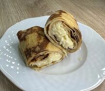 Блины с капустой 