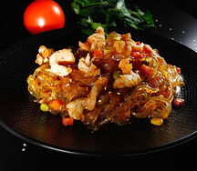 Лапша фунчоза с креветкой