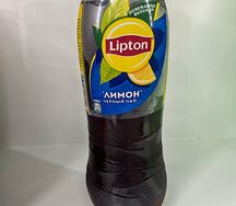Холодный чёрный чай Lipton Лимон
