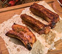 Шашлык из свиных рёбер