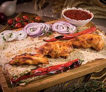 Шашлык из куриного филе