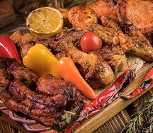 Ассорти из свинины для четверых