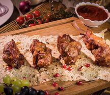 Шашлык из cвинoй шейки