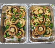 Шампиньоны на гриле