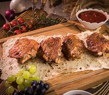 Шашлык из куриных бедер