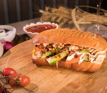 Фирменная шаверма с курицей