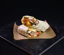 Мини-ролл с сосиской