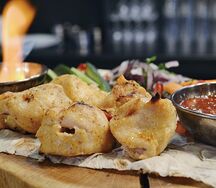 Шашлык из белого мяса цыпленка