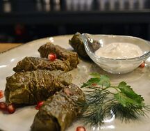 Долма с говядиной и свининой