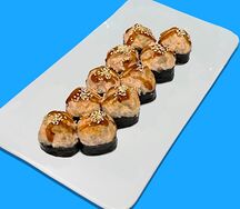 Запеченный с курицей