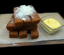 Гренки с сыром