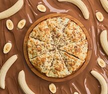 Сладкая пицца Сумасшедший банан