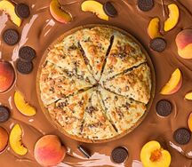 Сладкая пицца Смелый персик