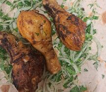 Шашлык из куриной голени
