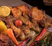 Ассорти из курицы на четверых