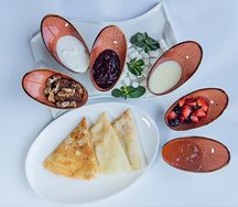 Блины с топпингом