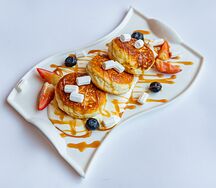Сырники с домашней сливочной карамелью