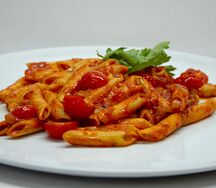 Пенне с овощами 