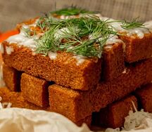 Гренки с чесноком