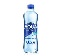 Вода Аква минерале газированная