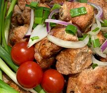 Шашлык из свиной шейки
