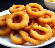 Кольца кальмара в панировке