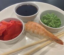 Суши с креветкой