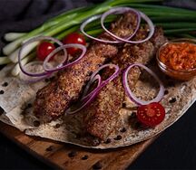 Люля из говядины и свинины