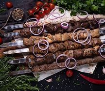 Ассорти шашлык и люля