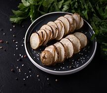Шашлык из картофеля