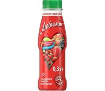 Сок Любимый Земляничное лето