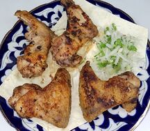 Шашлык из куриных крылышек
