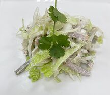 Салат со свининой