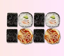 Запеченный с креветкой