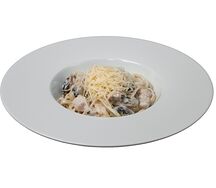 Паста с курицей и грибами