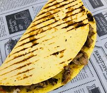 Тако с говядиной