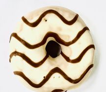 Донат карамельный