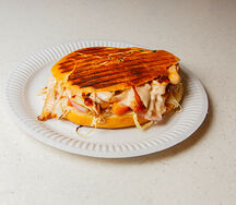 Шаурма в лепешке