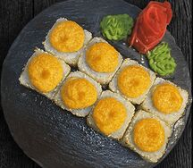 Запеченный ролл Морской микс