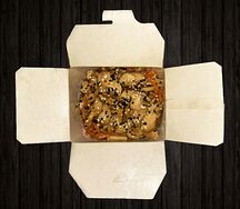 Удон с овощами и соусом терияки