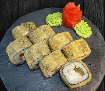 Ролл Тигровая креветка и лосось