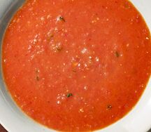 Суп томатный с сыром