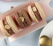 Макарон Сникерс 3шт без глютена