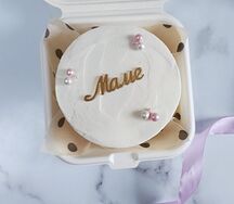  Бенто-торт Маме акриловый декор