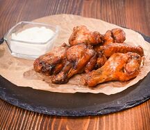 Куриные крылышки острые