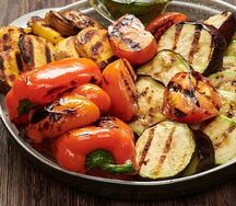 Овощи на мангале